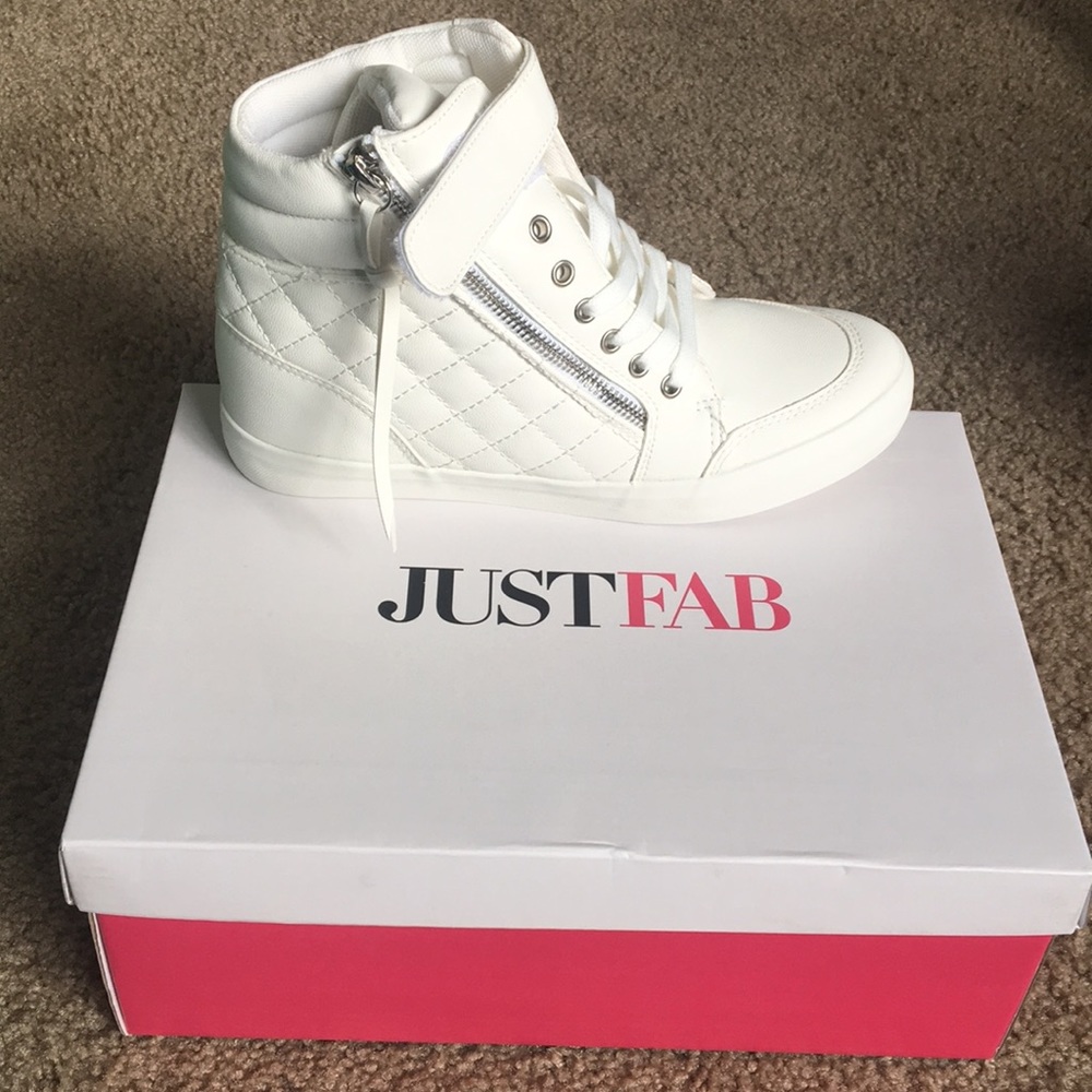 JUSTFAB “Esteva” Wedged Hightops
